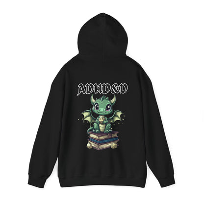 ADHD&D with Dragons - Unisex Heavy Blend™ Hooded Sweatshirt