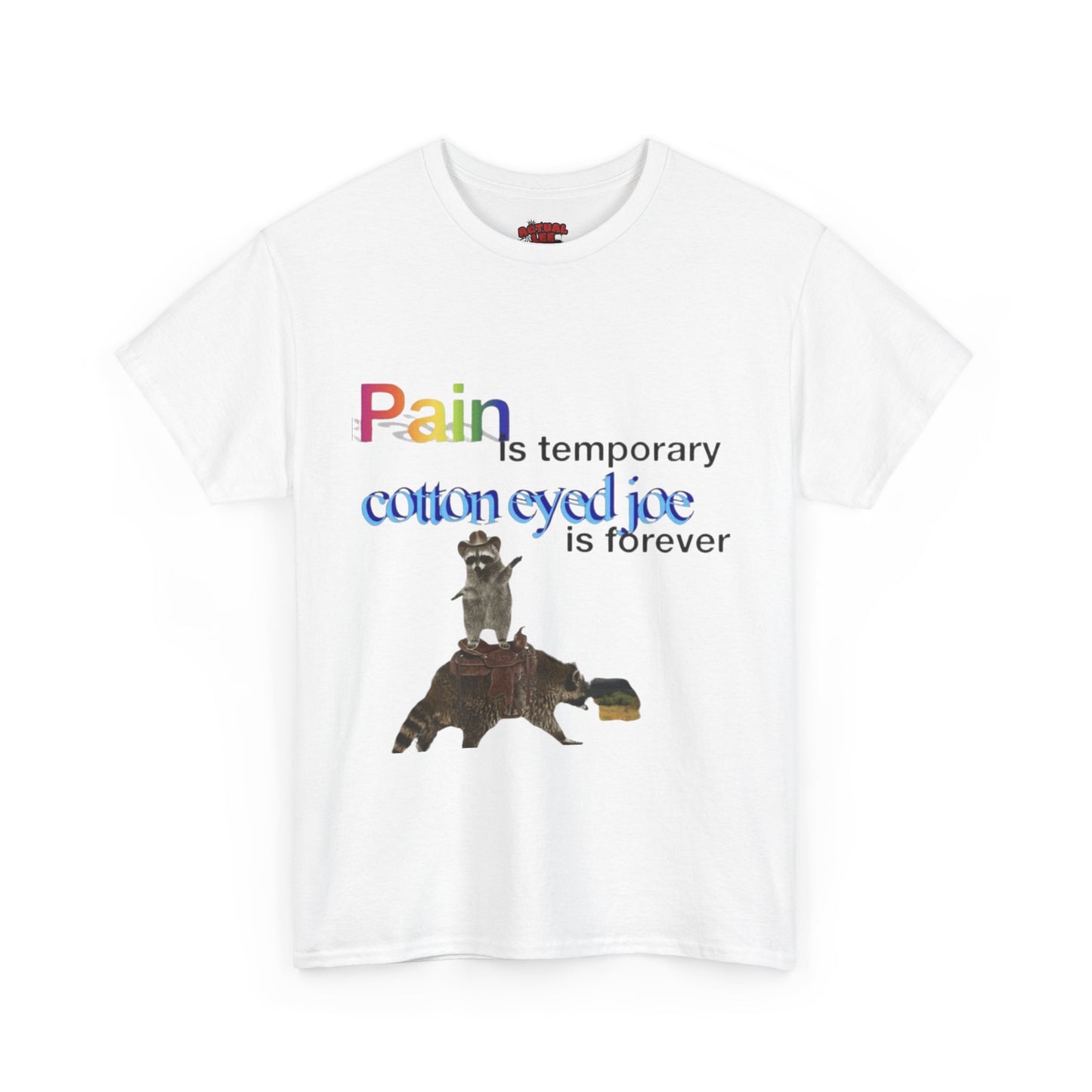 Pain is Temporary - Unisex Heavy Cotton Tee