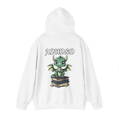 ADHD&D with Dragons - Unisex Heavy Blend™ Hooded Sweatshirt